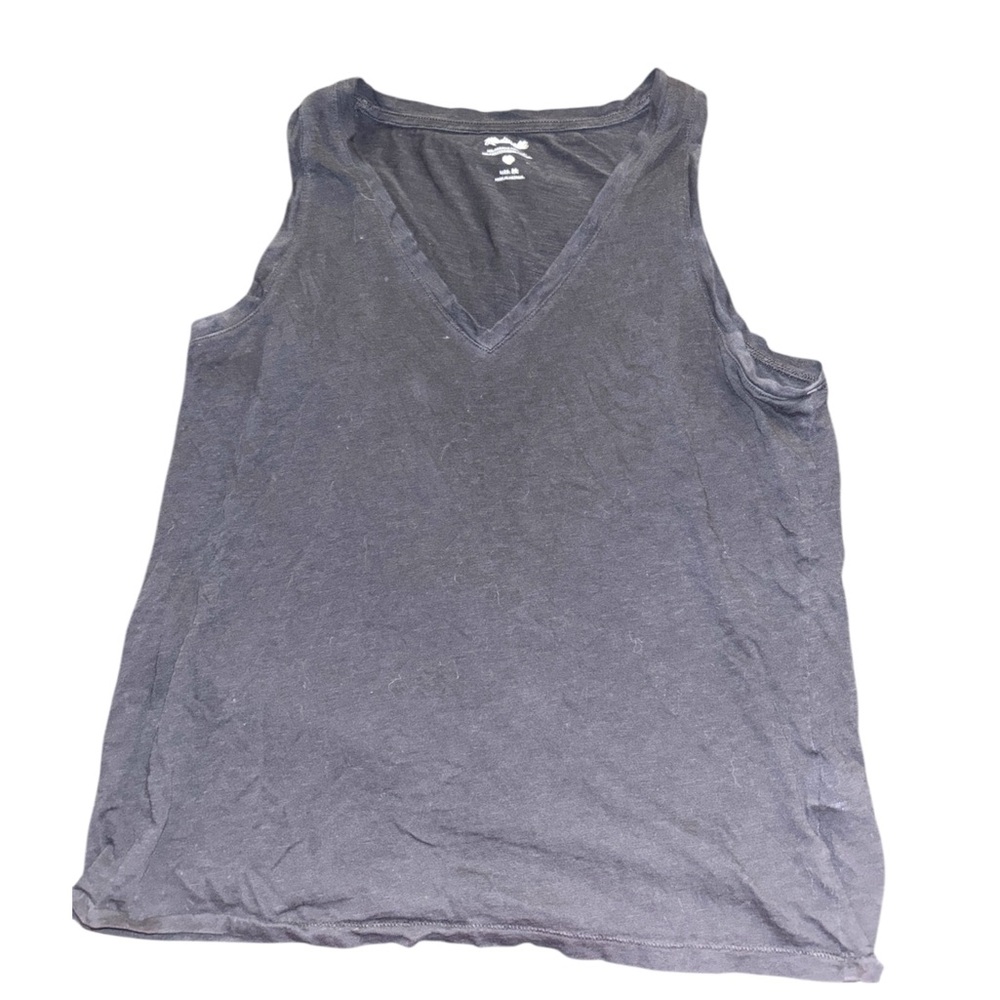 Madewell Black Sleeveless Tank Top